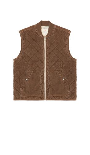 Reversible Corduroy Vest in Brown. - size S (also in XL/1X) - Faherty - Modalova
