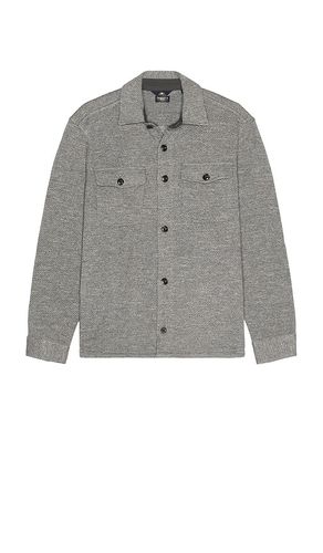 Inlet Knit Shirt Jacket in Grey. - size L (also in M, S, XL/1X) - Faherty - Modalova