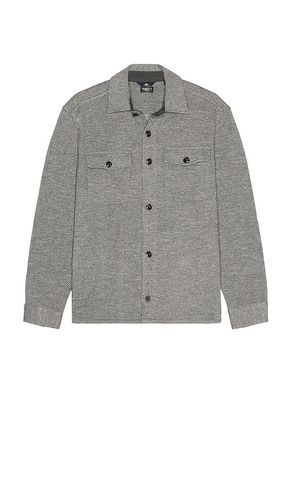 Inlet Knit Shirt Jacket in Grey. - size M (also in S, XL/1X) - Faherty - Modalova