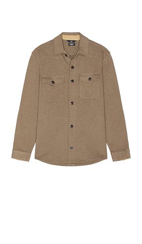 Inlet Knit Shirt Jacket in Brown. - size M (also in S) - Faherty - Modalova