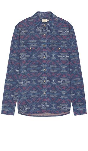 Legend Sweater Shirt in Blue. - size L (also in M) - Faherty - Modalova