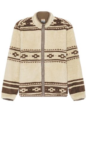 High Pile Fleece Reversible Jacket in Tan. - size M (also in S) - Faherty - Modalova