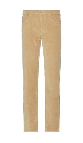 Stretch Terry Corduroy Pant in Brown. - size 30 (also in 34, 36) - Faherty - Modalova