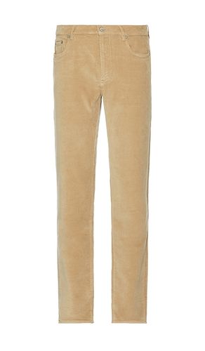 Stretch Terry Corduroy Pant in Brown. - size 30 (also in 34) - Faherty - Modalova