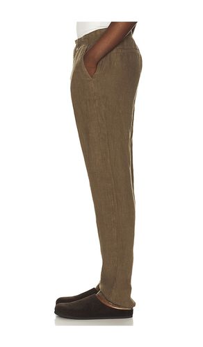 Linen Drawstring Pants in . Taglia M. Also in S - Faherty - Modalova