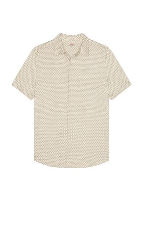 Short Sleeve Hermosa Shirt in Cream. - size L (also in M, S, XL/1X) - Faherty - Modalova