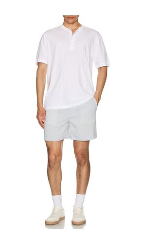Short Sleeve Sunwashed Henley in . Size S. Also in M - Faherty - Modalova