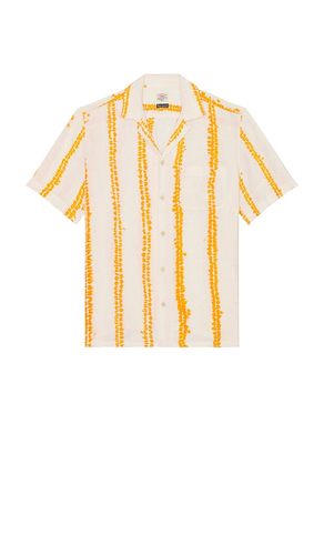 Shibori Palma Linen Shirt in Yellow. - size L (also in M, S) - Faherty - Modalova