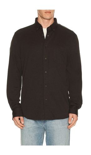 Coastline Knit Shirt in Brown. - size M (also in S) - Faherty - Modalova