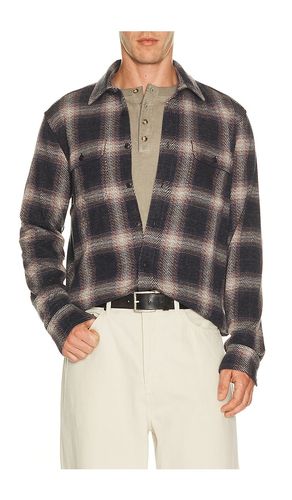 Legend Sweater Shirt in Navy. - size L (also in M, S, XL/1X) - Faherty - Modalova