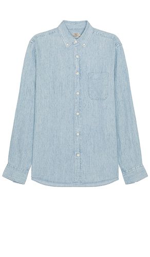 The Tried And True Chambray Shirt in Blue. - size L (also in S, XL/1X) - Faherty - Modalova