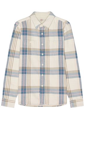 The Surf Flannel Shirt in Pink. - size L (also in M, S) - Faherty - Modalova