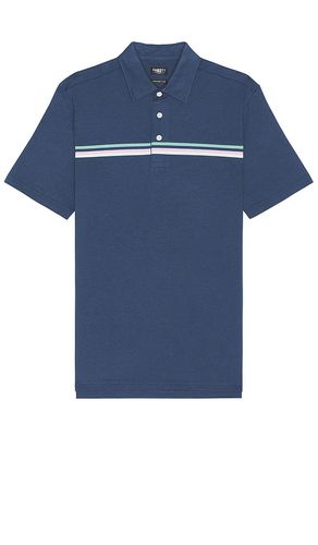 Short Sleeve Movement Pique Polo in Blue. - size M (also in S) - Faherty - Modalova