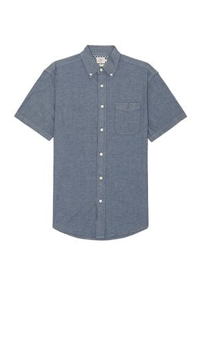 Short Sleeve Stretch Playa Shirt in Blue. - size M (also in S) - Faherty - Modalova