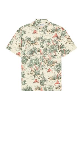 Short Sleeve Shorelite Air Shirt in Cream. - size L (also in M, S, XL/1X) - Faherty - Modalova