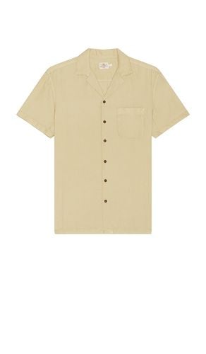 Short Sleeve Getaway Camp Shirt in Brown. - size L (also in M, S) - Faherty - Modalova