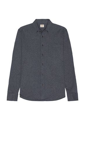 Coastline Knit Shirt in Blue. - size M (also in S) - Faherty - Modalova