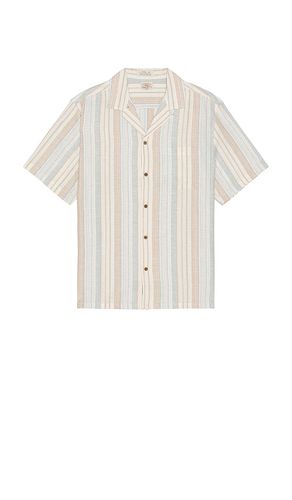 Short Sleeve Breeze Camp Shirt in Beige. - size M (also in S, XL/1X) - Faherty - Modalova