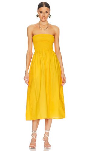 Madella Midi Dress in Yellow. - size L (also in M) - FAITHFULL THE BRAND - Modalova