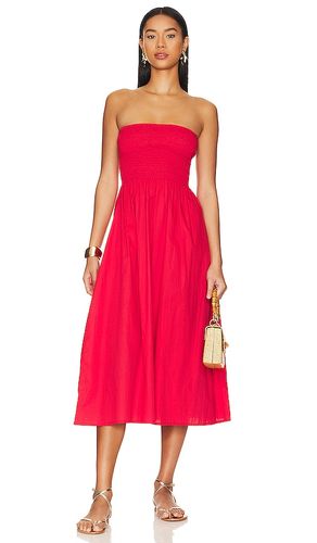 Madella Midi Dress in Red. - size L (also in S) - FAITHFULL THE BRAND - Modalova