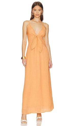 Verona Midi Dress in Orange. - size L (also in M, S, XL, XS, XXL) - FAITHFULL THE BRAND - Modalova