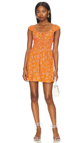 Lucciola mini dress in color orange size L in - Orange. Size L (also in XL, XS, XXL) - FAITHFULL THE BRAND - Modalova