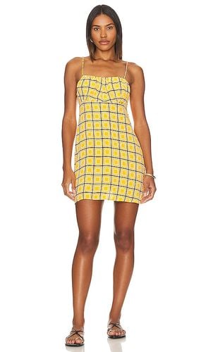 Audrina Mini Dress in Yellow. - size L (also in S, XL, XS) - FAITHFULL THE BRAND - Modalova