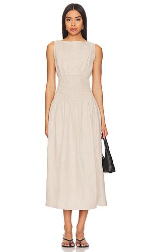 La Canella Midi Dress in Beige. - size XL (also in L) - FAITHFULL THE BRAND - Modalova