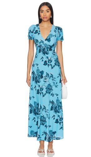 X REVOLVE Reis Midi Dress in Blue. - size L (also in M, S, XS) - FAITHFULL THE BRAND - Modalova