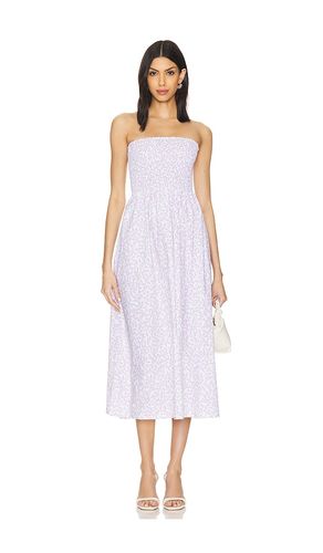 Vestido midi madella en color talla M en - Lavender. Talla M (también en L, S, XL) - FAITHFULL THE BRAND - Modalova