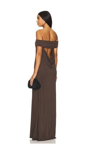 Sofie Maxi Dress in Chocolate. - size L (also in S, XS) - FAITHFULL THE BRAND - Modalova