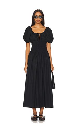 Vestido midi beatrice en color talla L en - Black. Talla L (también en M, S, XL, XS) - FAITHFULL THE BRAND - Modalova