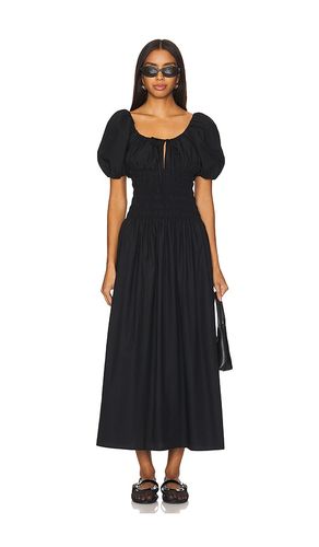 Vestido midi beatrice en color talla L en - Black. Talla L (también en M, S, XS) - FAITHFULL THE BRAND - Modalova