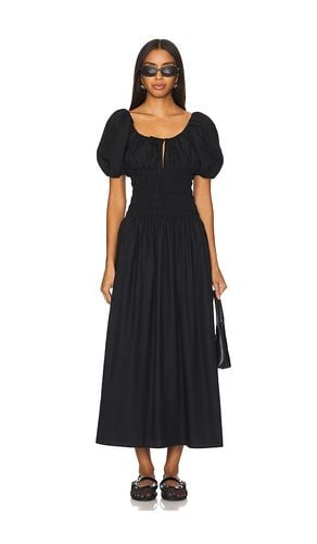 Vestido midi beatrice en color talla L en - Black. Talla L (también en M, XL) - FAITHFULL THE BRAND - Modalova