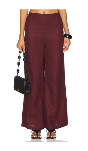 Syna Pant in Burgundy. - size M (also in S) - FAITHFULL THE BRAND - Modalova