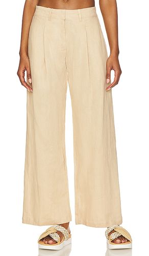 Francois Pant in Beige. - size L (also in M, S, XL, XS, XXL) - FAITHFULL THE BRAND - Modalova