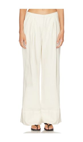 Soleil Trouser in Ivory. - size M (also in S, XL) - FAITHFULL THE BRAND - Modalova