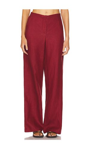 Lulea Pant in Burgundy. - size M (also in L, S, XL) - FAITHFULL THE BRAND - Modalova