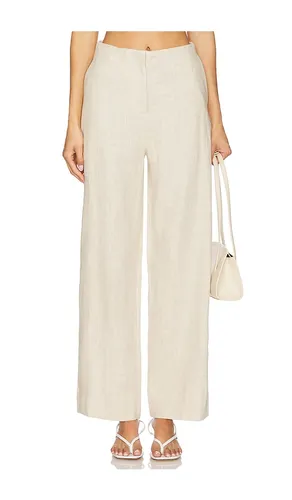 Meave Trouser in Beige. - size S (also in M, L, XL) - FAITHFULL - Modalova