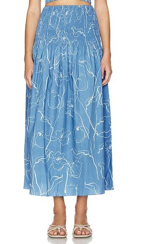 Baia Midi Skirt in Blue. - size L (also in M, XL) - FAITHFULL THE BRAND - Modalova