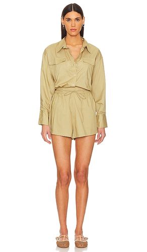 Isole Playsuit in Tan. - size L (also in M, S) - FAITHFULL THE BRAND - Modalova