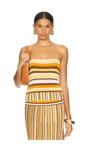 Citara strapless top in color brown size L (also in XL) - FAITHFULL - Modalova