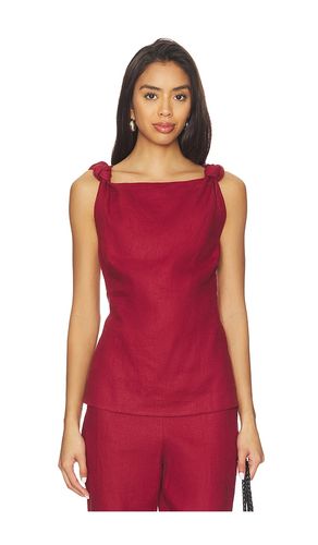Flor Top in Burgundy. - size L (also in M, S, XL, XS) - FAITHFULL THE BRAND - Modalova