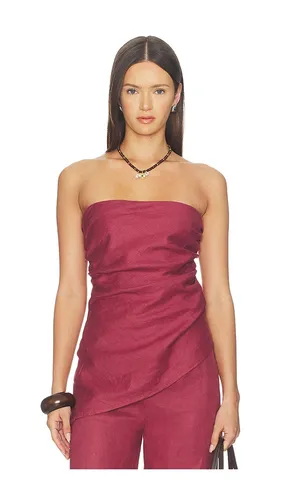 Nera Top in Burgandy. - size S (also in XS, M, L) - FAITHFULL - Modalova
