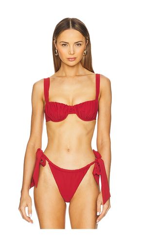 Emily Bikini Top in Red. - size L (also in M, S) - FAITHFULL THE BRAND - Modalova