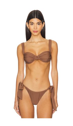 Sol Bikini Top in Brown. - size L (also in S, XL) - FAITHFULL THE BRAND - Modalova