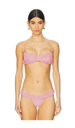 Esterel Bikini Top in Red. - size M (also in S) - FAITHFULL - Modalova