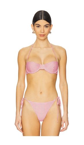 Chessa Bikini Top in Red. - size L (also in M) - FAITHFULL - Modalova