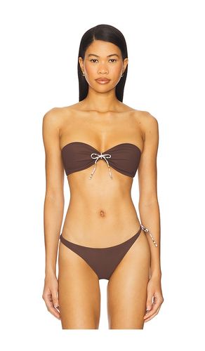 Bandol Bikini Top in Brown. - size L (also in M) - FAITHFULL - Modalova