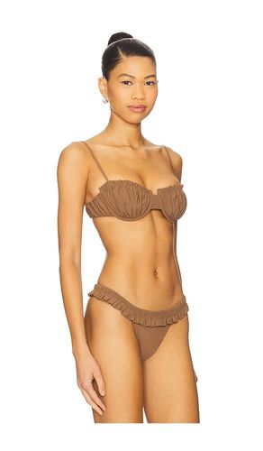 Esterel Bikini Top in Brown. - size S (also in XS) - FAITHFULL - Modalova